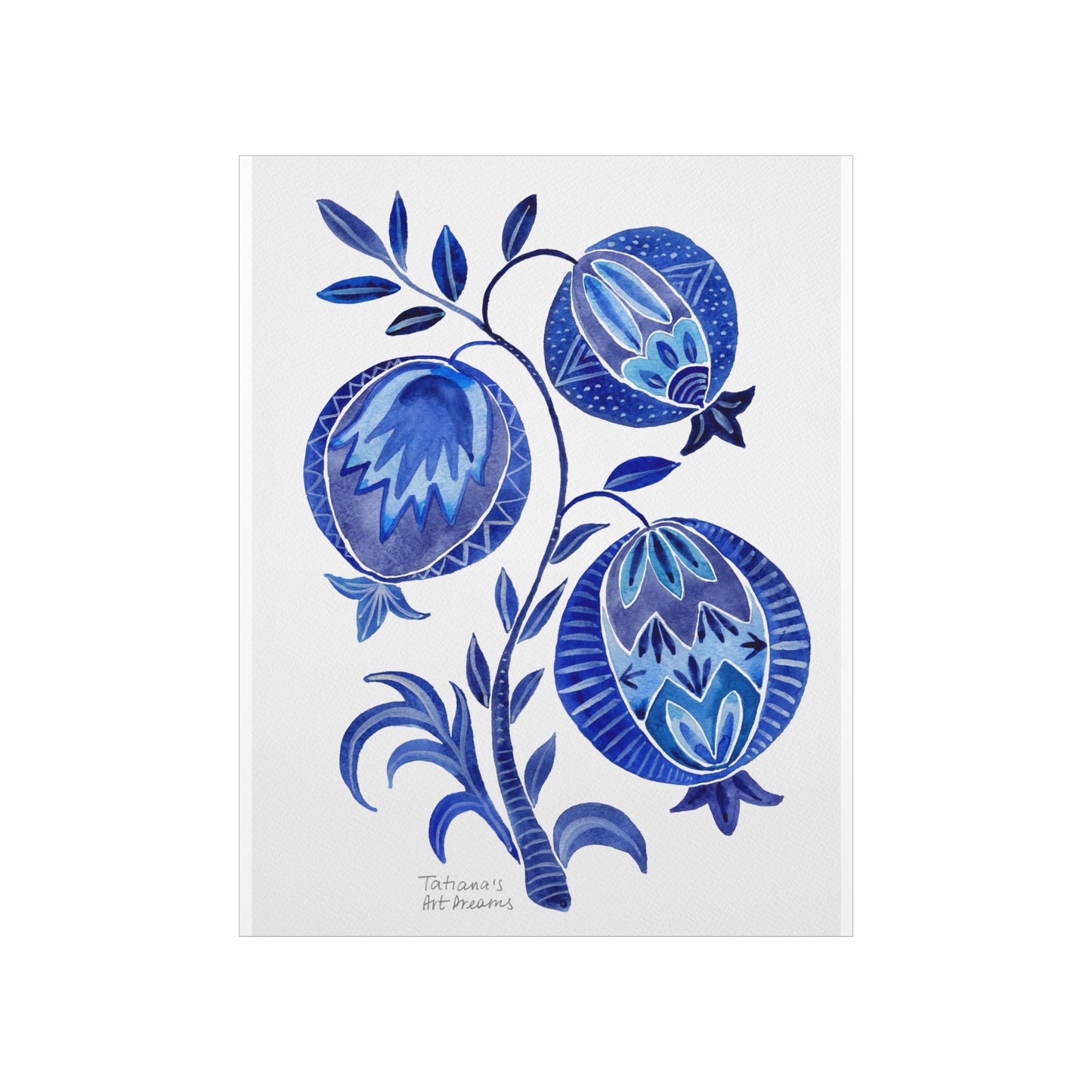 kitchen blue art