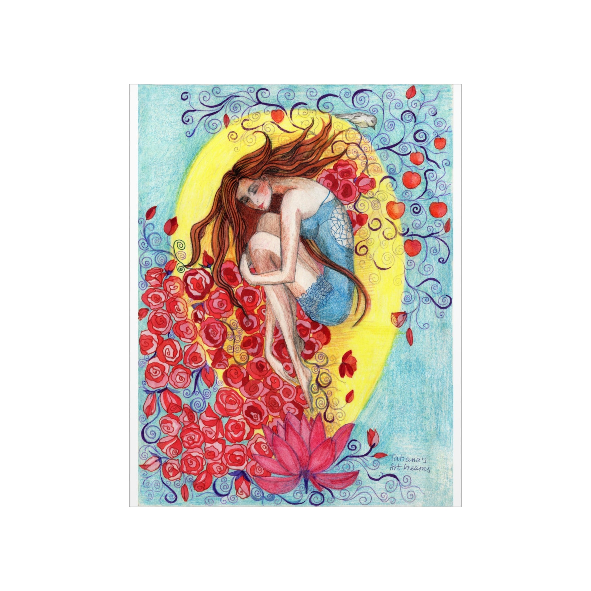 beautiful girl art