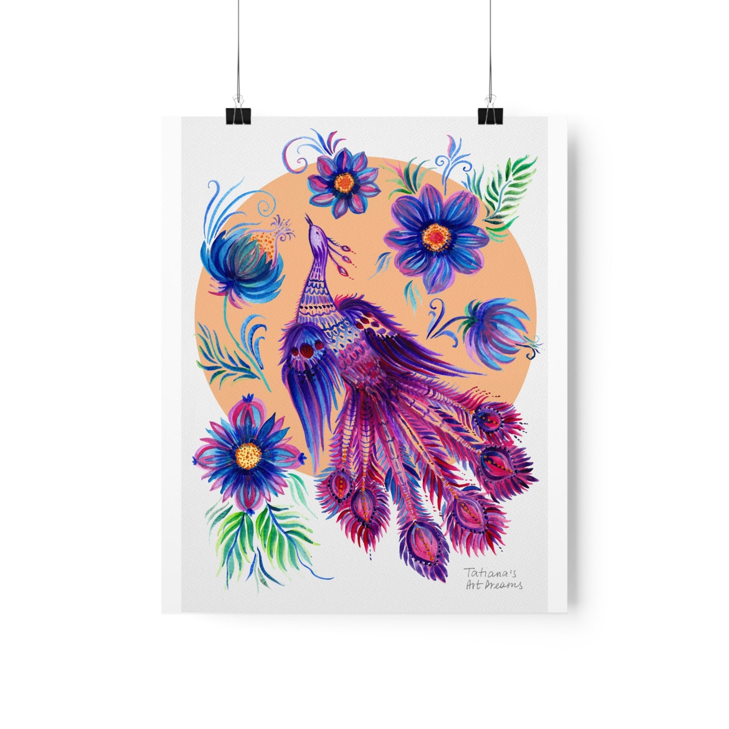 Lumiflight. Art Print